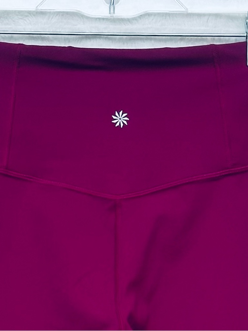 Athleta Elation Leggings Womens Medium Plum Ultra High Rise 7/8